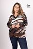 Picture of CURVY GIRL TOP WITH FAUX LEATHER